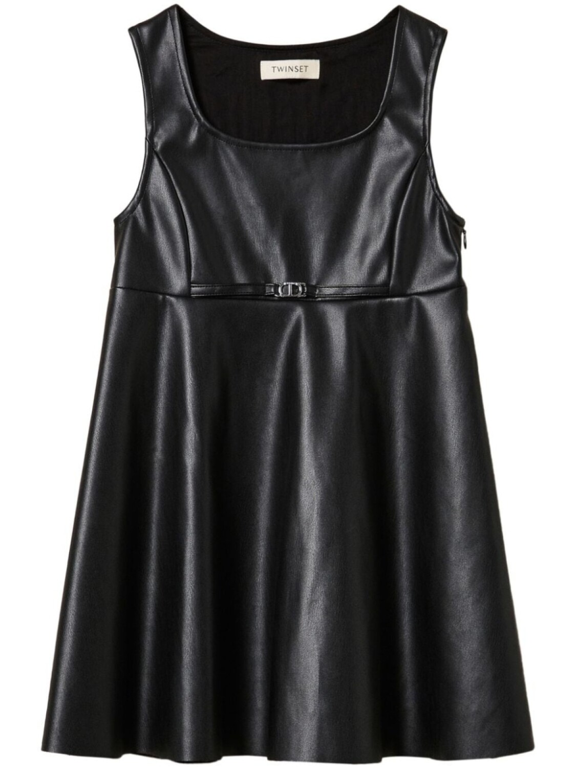 TWINSET Kids платье с овальной Т-образной пряжкой, черный
TWINSET Kids платье с овальной Т-образной пряжкой, черный