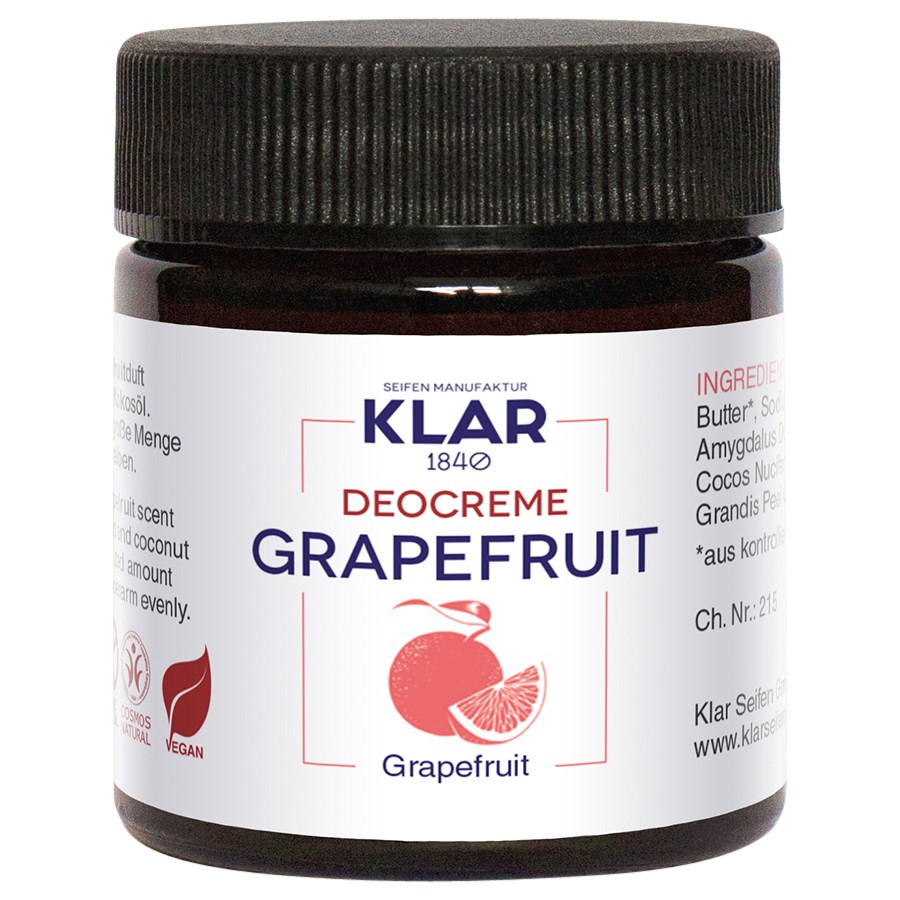 Дезодорант grapefruit Klar Seifen, объем 30 мл
Дезодорант grapefruit Klar Seifen, объем 30 мл