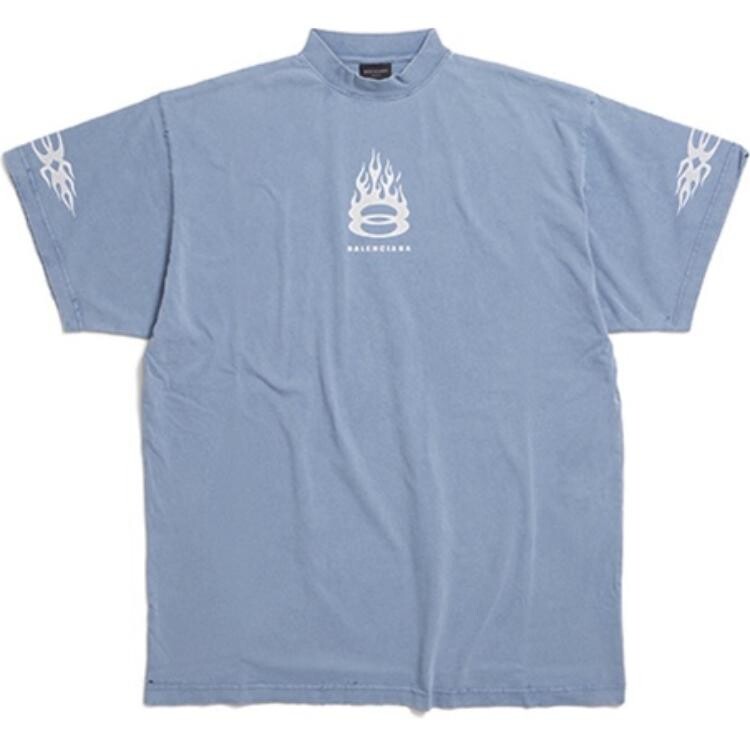 Футболка мужская светло-голубая Balenciaga, светло-голубой
Футболка мужская светло-голубая Balenciaga, светло-голубой