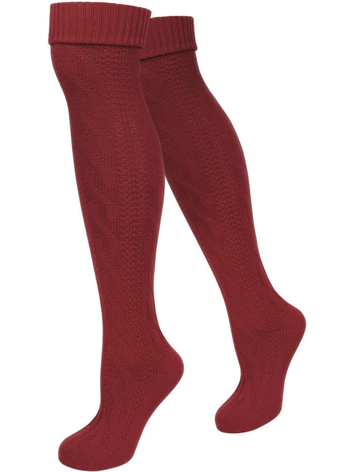 Normani Традиционные высокие носки до колена в Бургундии
Normani Традиционные высокие носки до колена в Бургундии