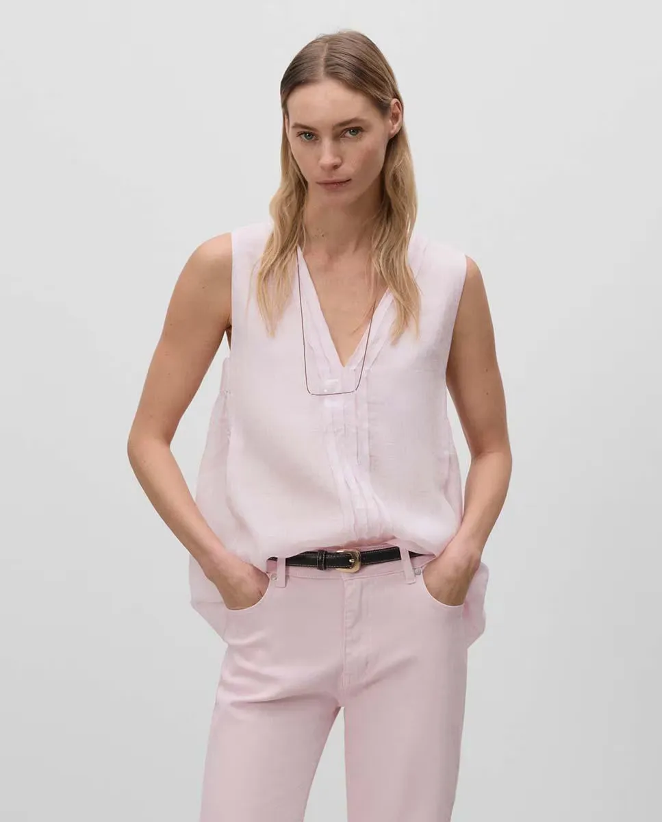 Женский топ без рукавов с V-образным вырезом Simorra, цвет Rosa
Женский топ без рукавов с V-образным вырезом Simorra, цвет Rosa
