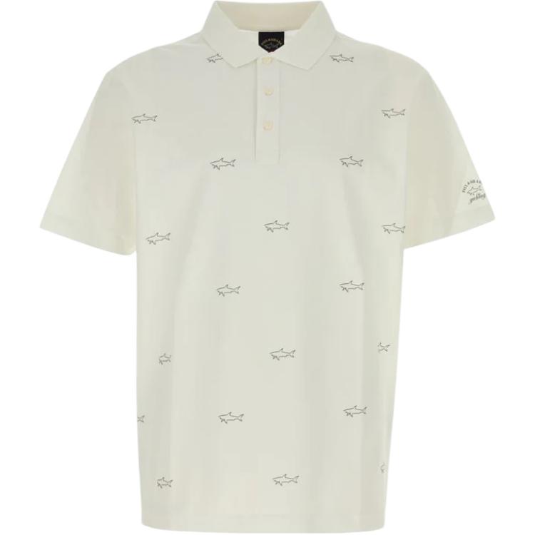 Поло с принтом акулы Paul & Shark, белый
Поло с принтом акулы Paul & Shark, белый