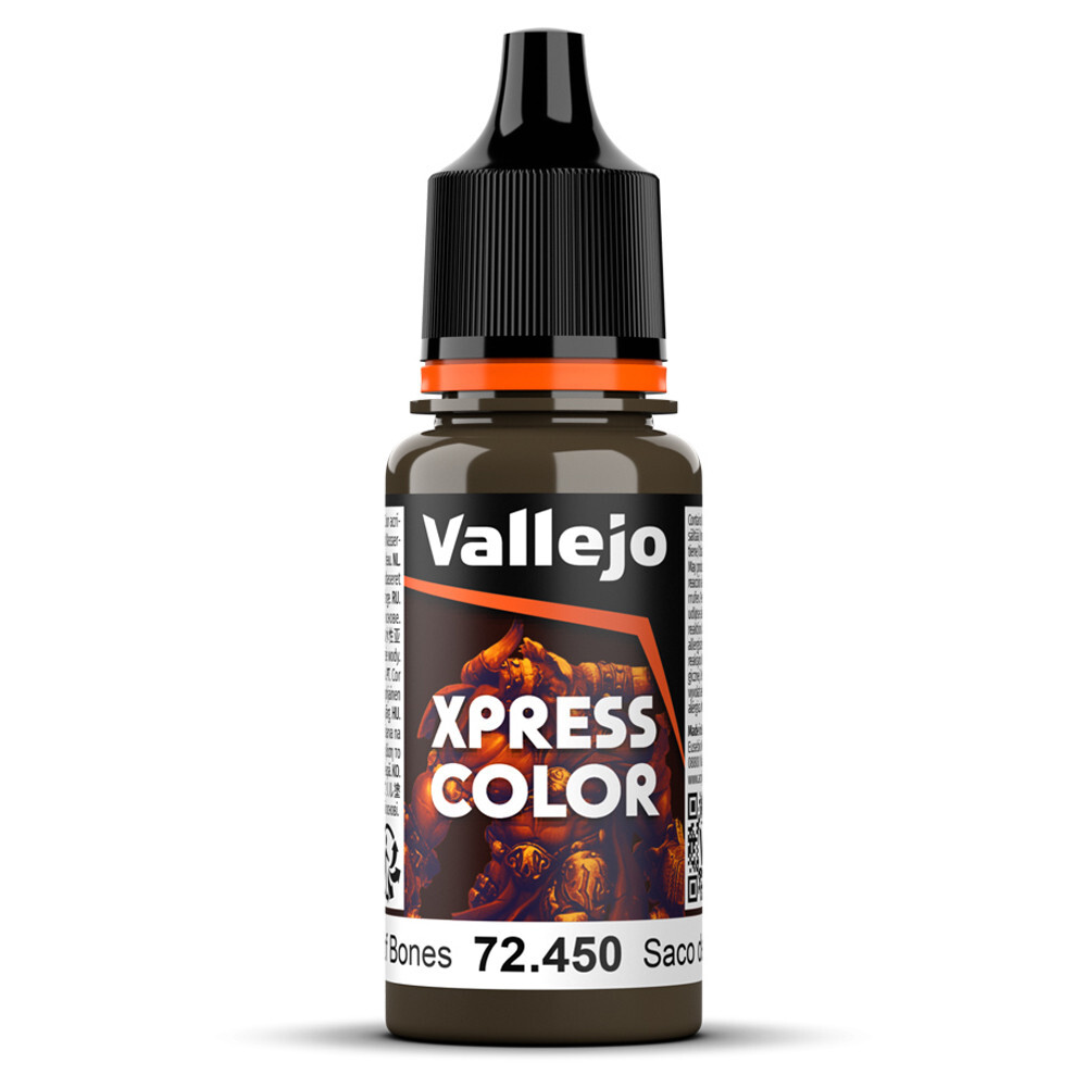 Аксессуары Vallejo Game Color: Xpress Color - Bag of Bones (18ml)
Аксессуары Vallejo Game Color: Xpress Color - Bag of Bones (18ml)