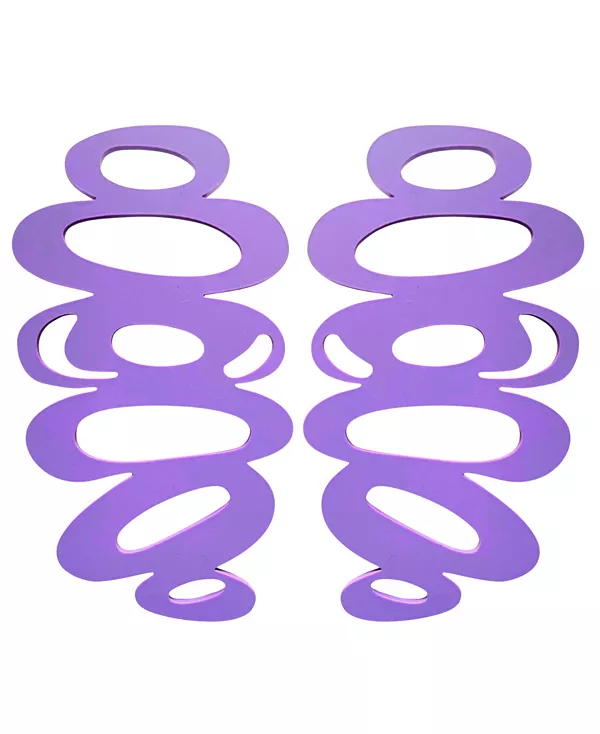 Объемные серьги-гвоздики Swanky Designs, lilac
Объемные серьги-гвоздики Swanky Designs, lilac