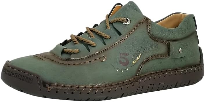 Мужские кроссовки ручной работы, повседневные, для прогулок на открытом воздухе Fmshi, зеленый
Мужские кроссовки ручной работы, повседневные, для прогулок на открытом воздухе Fmshi, зеленый