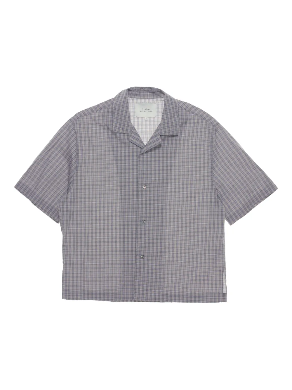Рубашка на пуговицах Studio Nicholson, серый
Рубашка на пуговицах Studio Nicholson, серый