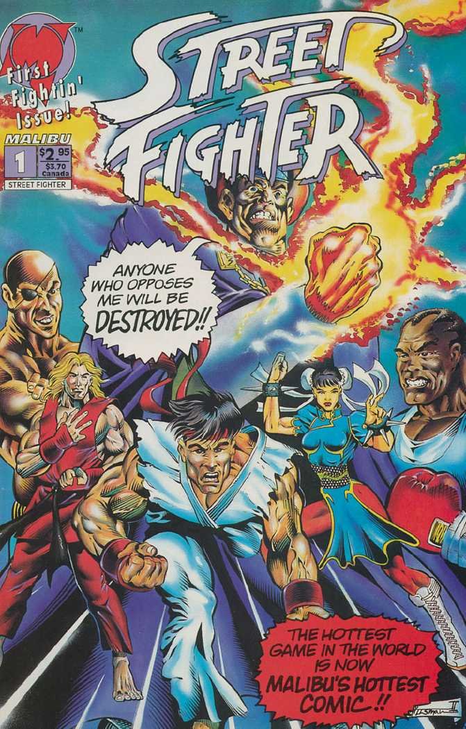 STREET FIGHTER #1 (August 1993) (Malibu)
STREET FIGHTER #1 (August 1993) (Malibu)