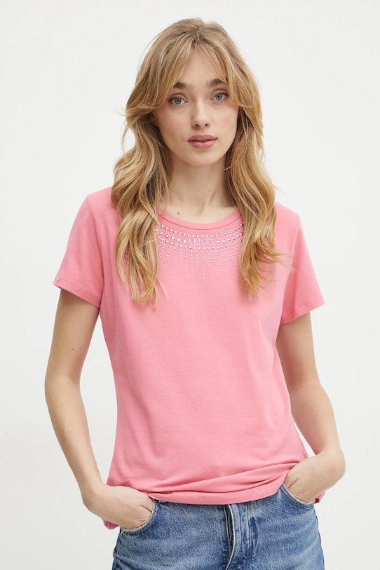 Футболка Liu Jo, розовый
Футболка Liu Jo, розовый