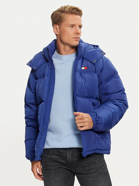 Пуховик свободного кроя Tommy Jeans, синий
Пуховик свободного кроя Tommy Jeans, синий