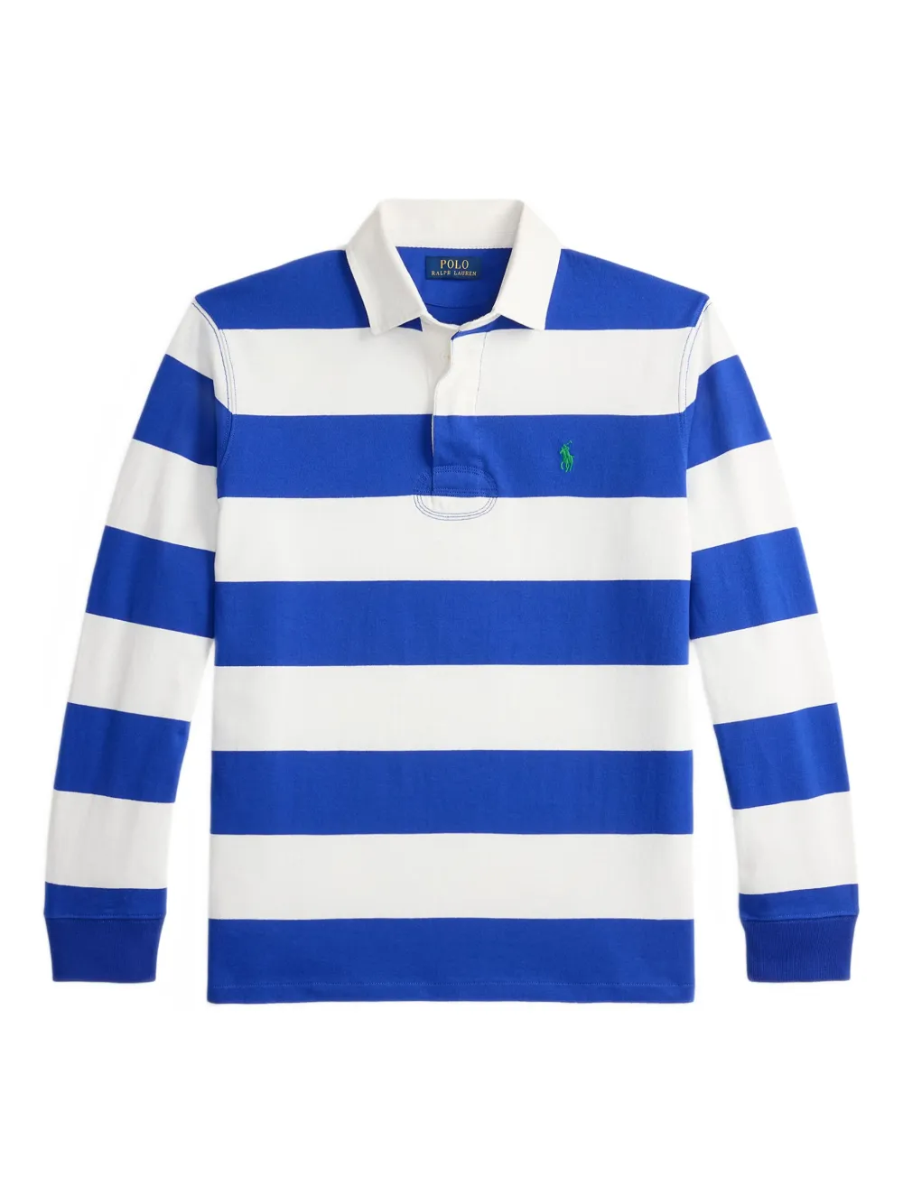Полосатая рубашка-регби с длинными рукавами Polo Ralph Lauren, синий
Полосатая рубашка-регби с длинными рукавами Polo Ralph Lauren, синий