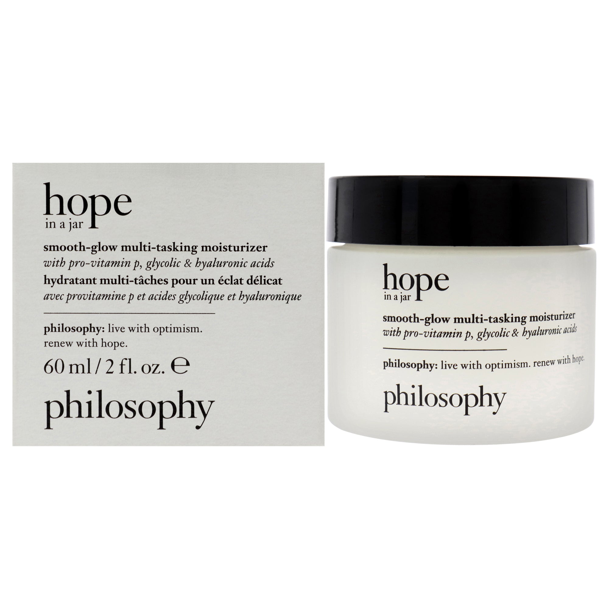 Увлажняющий крем Hope In a Jar Smooth-Glow Multi-Tasking Moisturizer от Philosophy, подходит как для мужчин, так и для женщин - 57 мл (2 унции)
Увлажняющий крем Hope In a Jar Smooth-Glow Multi-Tasking Moisturizer от Philosophy, подходит как для мужчин, так и для женщин - 57 мл (2 унции)