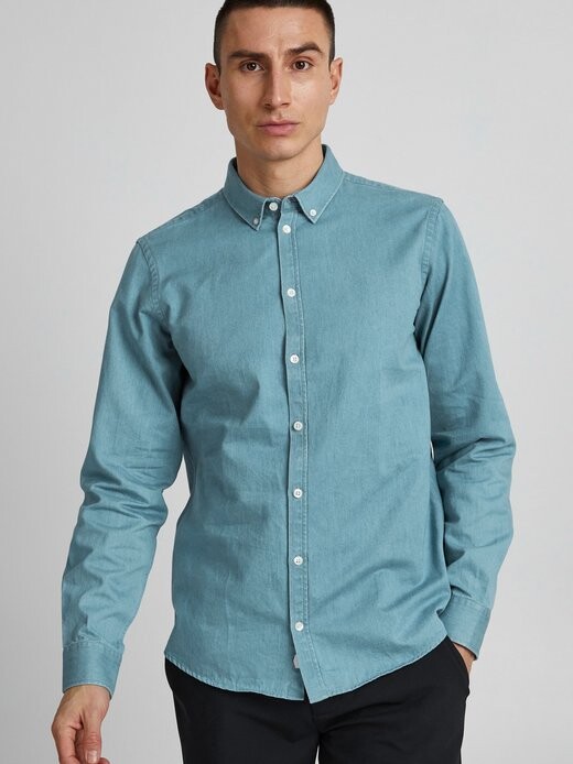 Джинсовая рубашка cfanton Casual Friday, серый
Джинсовая рубашка cfanton Casual Friday, серый