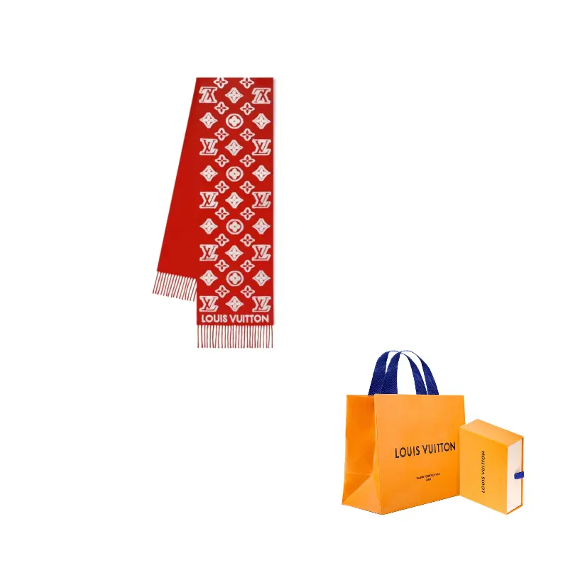 LOUIS VUITTON Кашемировый , шерстяный, шелковый вязаный шарф Unisex красный
LOUIS VUITTON Кашемировый , шерстяный, шелковый вязаный шарф Unisex красный