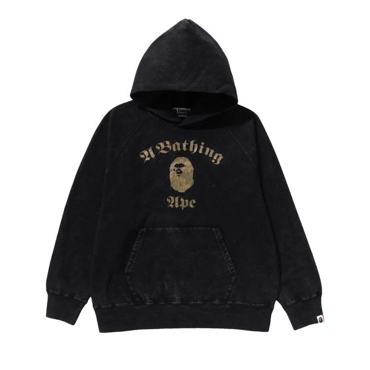 Худи BAPE A Bathing Ape Overdye Pullover Relaxed Fit Hoodie, Black
Худи BAPE A Bathing Ape Overdye Pullover Relaxed Fit Hoodie, Black