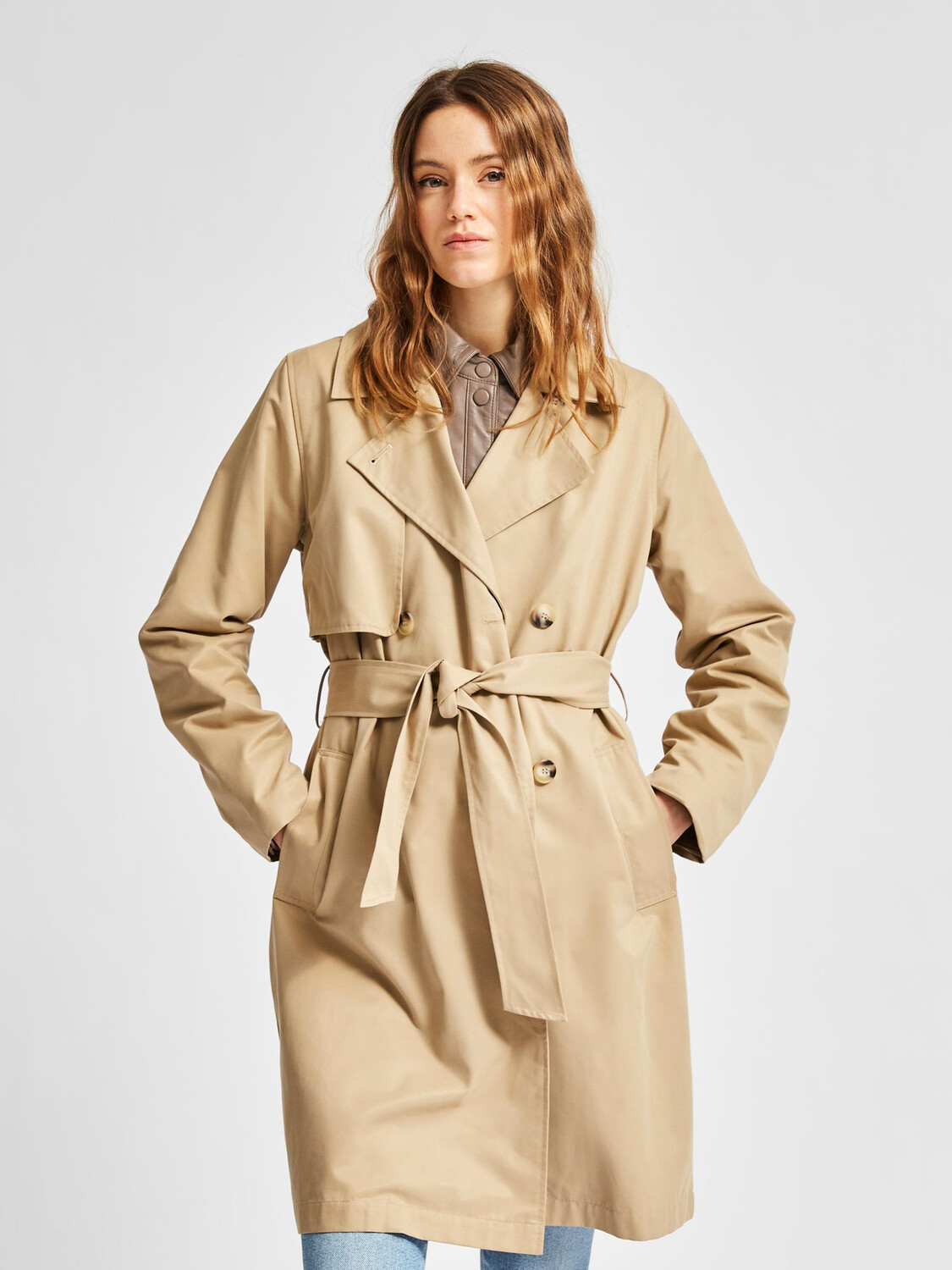 Парка SELECTED FEMME Eleganter Trench Coat Übergang Mantel SLFWEKA, бежевый
Парка SELECTED FEMME Eleganter Trench Coat Übergang Mantel SLFWEKA, бежевый