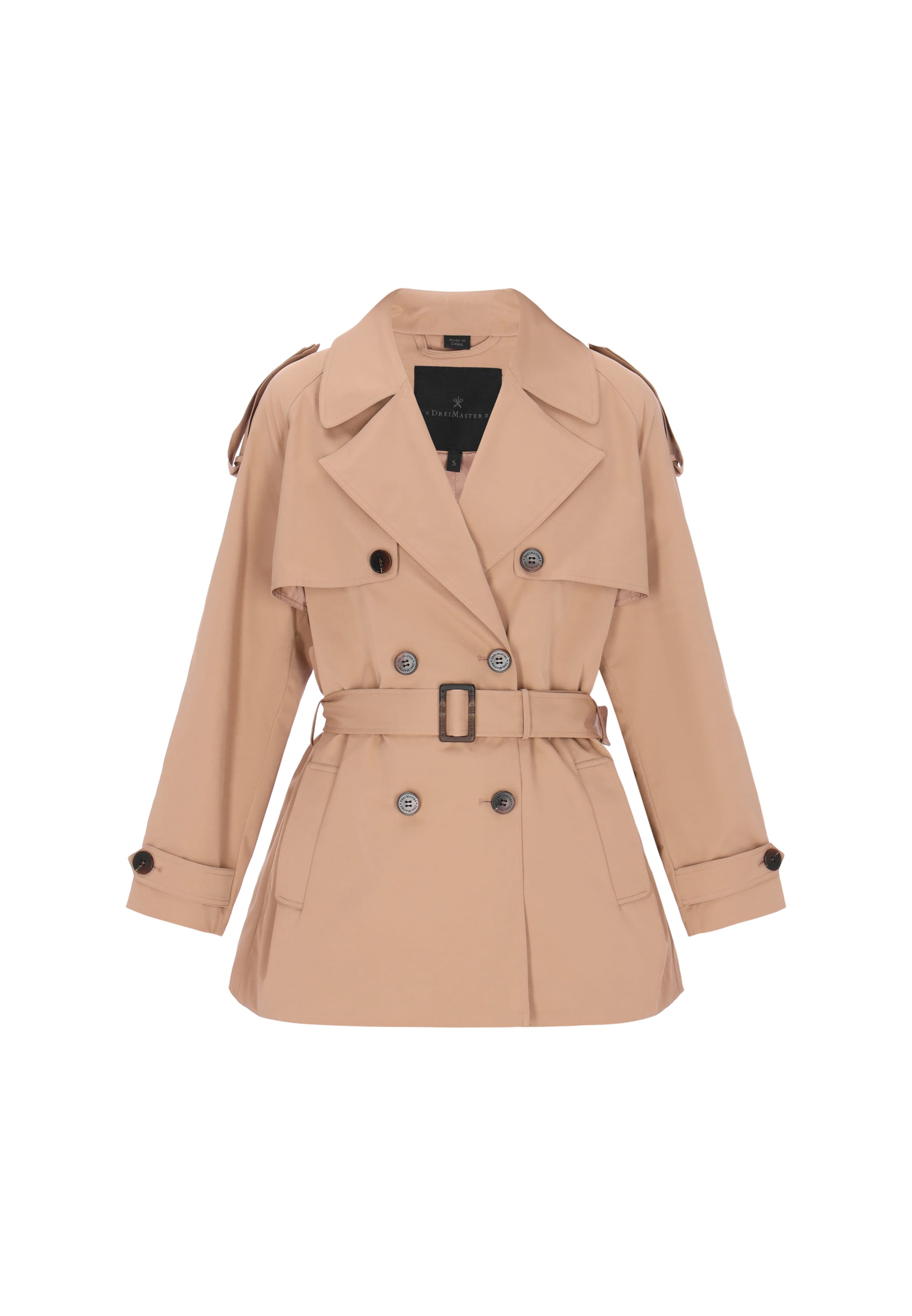 DreiMaster Klassik Пальто межсезонное 'Classic' в цвете Sand
DreiMaster Klassik Пальто межсезонное 'Classic' в цвете Sand
