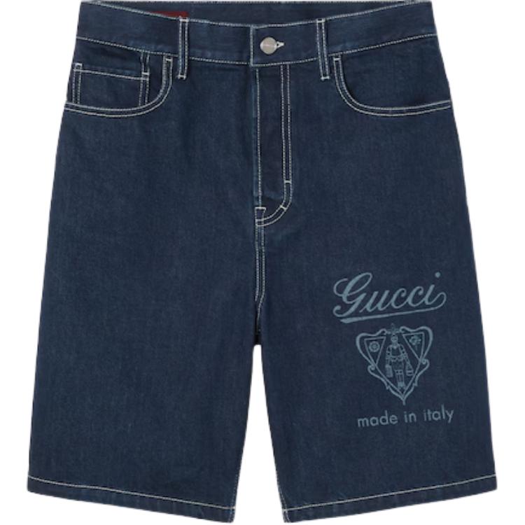 Шорты джинсовые с логотипом GUCCI, синий
Шорты джинсовые с логотипом GUCCI, синий