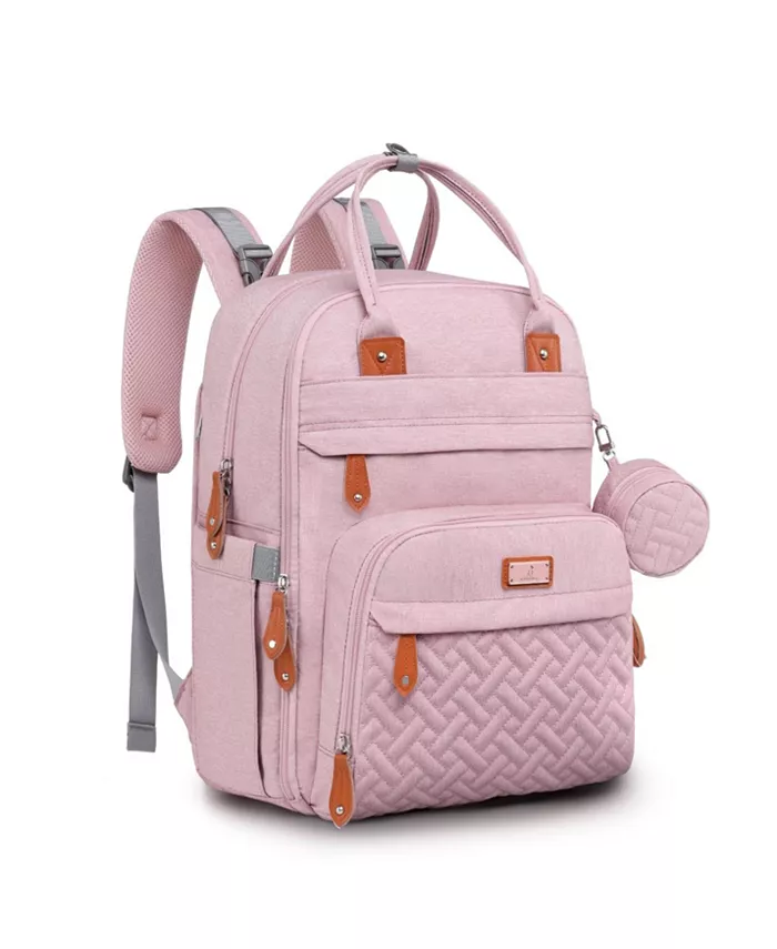 Стильный детский рюкзак-сумка для подгузников 26L Babbleroo, розовый
Стильный детский рюкзак-сумка для подгузников 26L Babbleroo, розовый