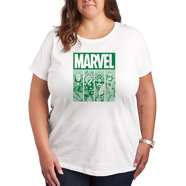 Футболка Plus size с принтом St Patrick's Marvel
Футболка Plus size с принтом St Patrick's Marvel
