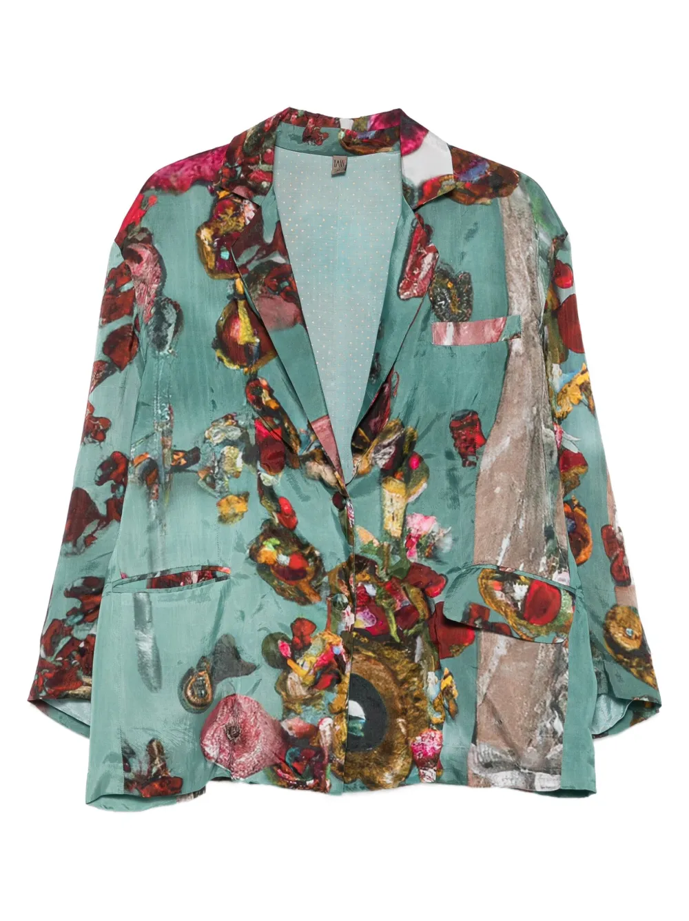 Блейзер с цветочным принтом YAVI, синий
Блейзер с цветочным принтом YAVI, синий