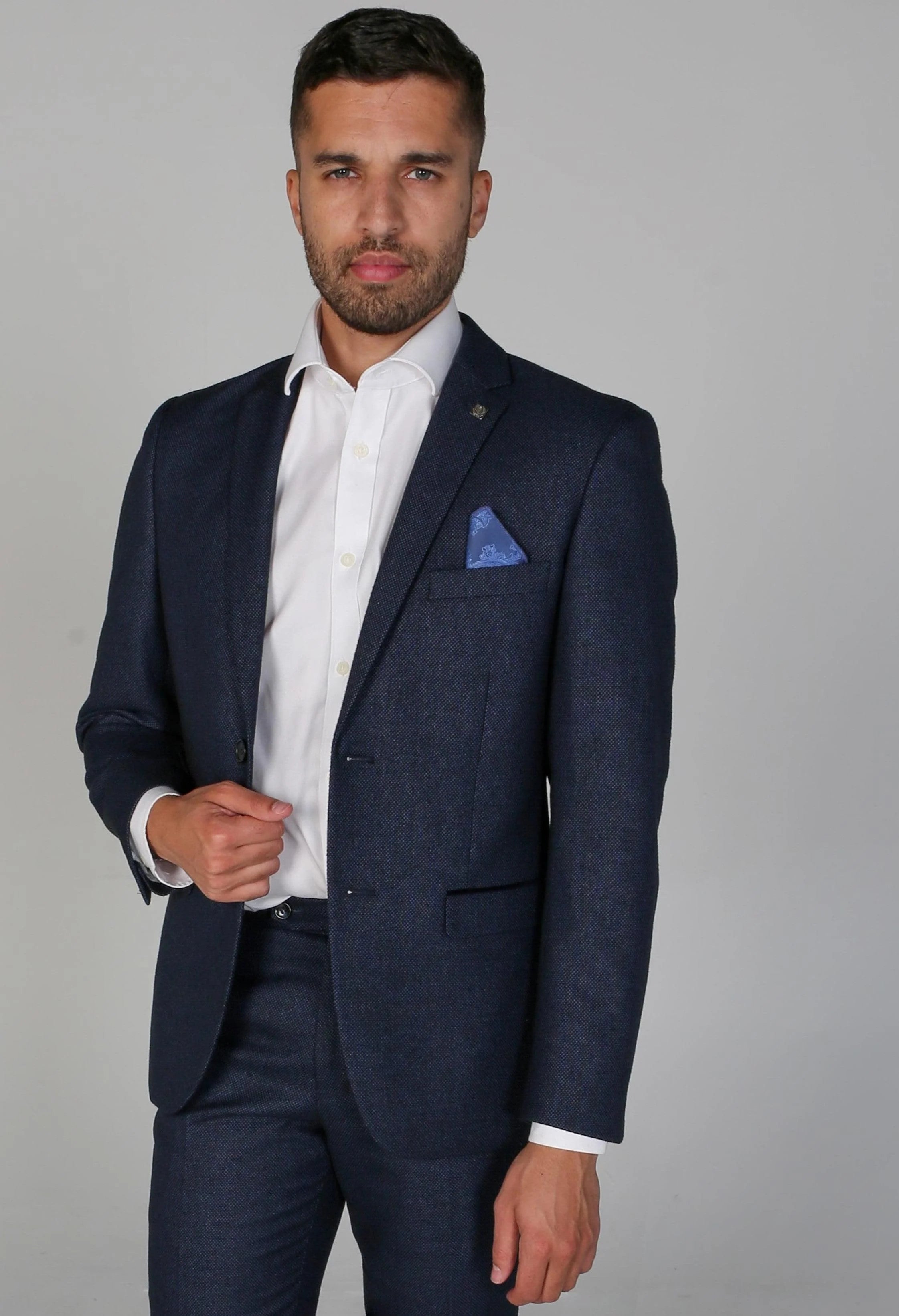 Артур - Классический блейзер Birdseye Paul Andrew, темно-синий
Артур - Классический блейзер Birdseye Paul Andrew, темно-синий