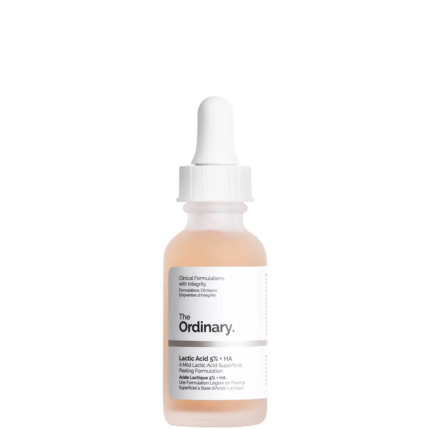 Lactic Acid 5% + HA 2% Формула для поверхностного пилинга 30 мл The Ordinary
Lactic Acid 5% + HA 2% Формула для поверхностного пилинга 30 мл The Ordinary