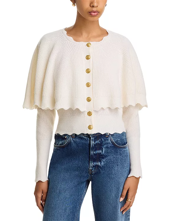 Кардиган Daelyn Loveshackfancy, белый
Кардиган Daelyn Loveshackfancy, белый