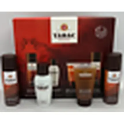 Quattro Set 50мл Дезодорант-спрей 50мл Лосьон после бритья 50мл Гель для душа 50мл Пена для бритья Tabac
Quattro Set 50мл Дезодорант-спрей 50мл Лосьон после бритья 50мл Гель для душа 50мл Пена для бритья Tabac