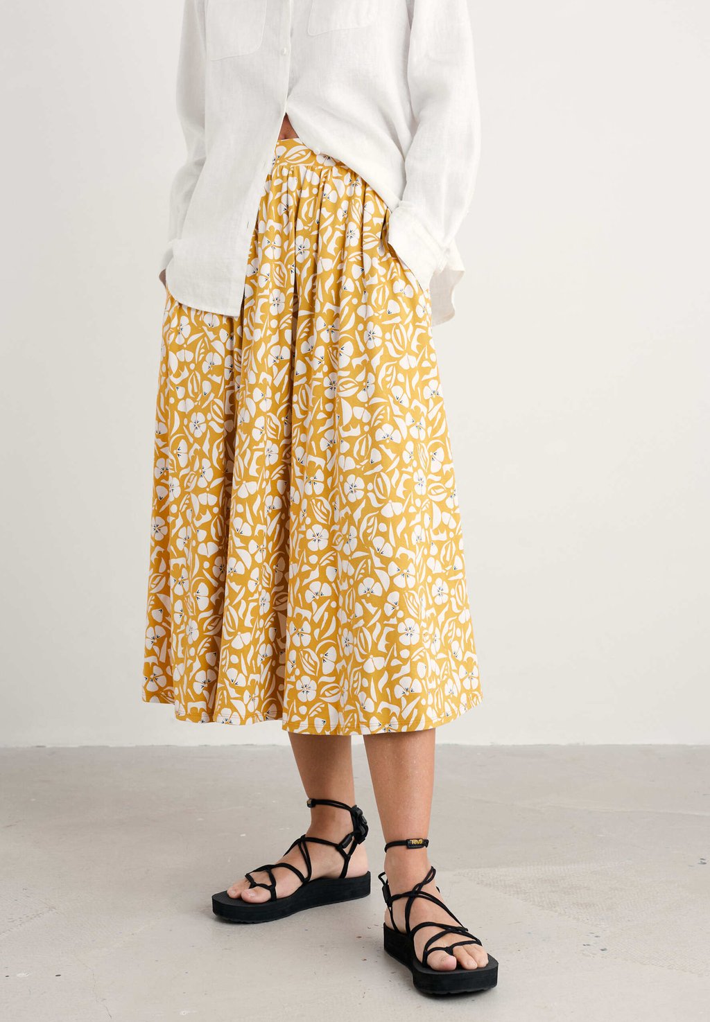 Юбка А-силуэта READY SAIL Seasalt Cornwall, желтый
Юбка А-силуэта READY SAIL Seasalt Cornwall, желтый