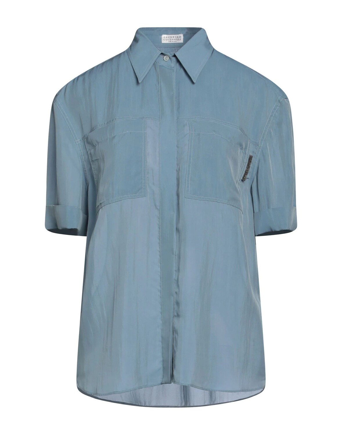 Рубашка Brunello Cucinelli, пастельный синий
Рубашка Brunello Cucinelli, пастельный синий