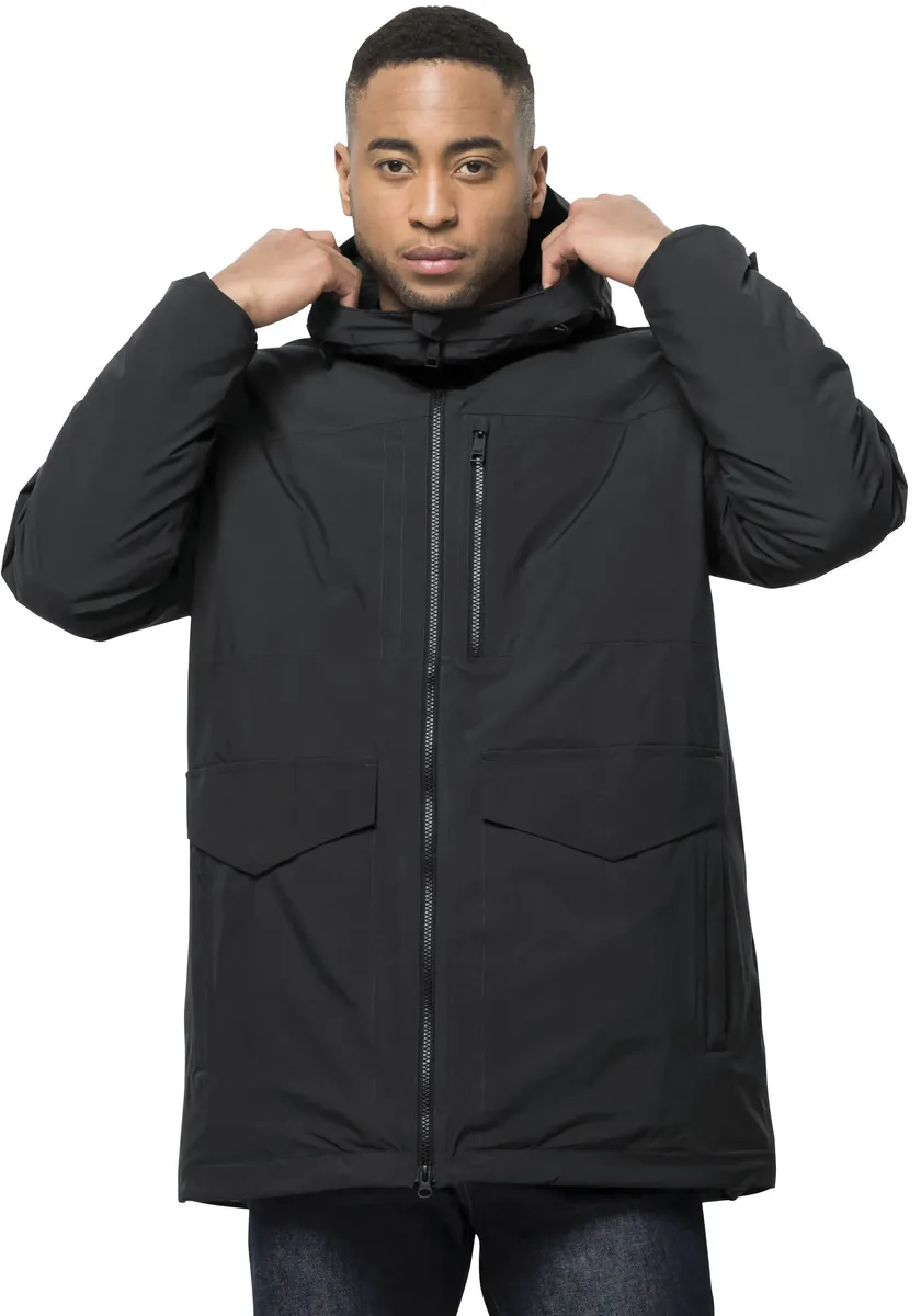 Функциональная парка Jack Wolfskin "KOENIGSBAU PARKA", с капюшоном, с наполнителем из синтетического волокна, черный
Функциональная парка Jack Wolfskin "KOENIGSBAU PARKA", с капюшоном, с наполнителем из синтетического волокна, черный