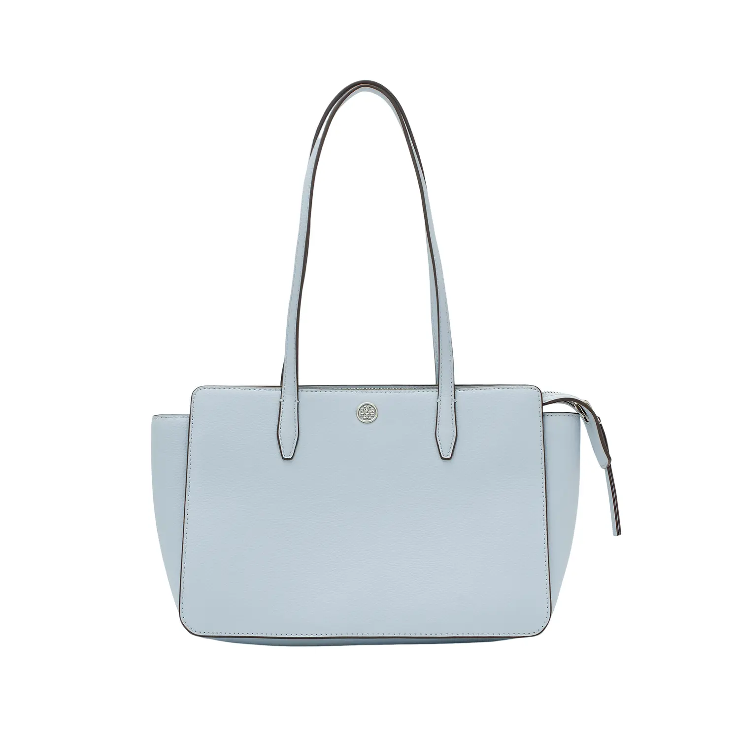 Robinson Litchi Grain Leather Tote Bag, Shopping Bag, Handbag, Shoulder Bag Women's Dusty Blue TORY BURCH
Robinson Litchi Grain Leather Tote Bag, Shopping Bag, Handbag, Shoulder Bag Women's Dusty Blue TORY BURCH