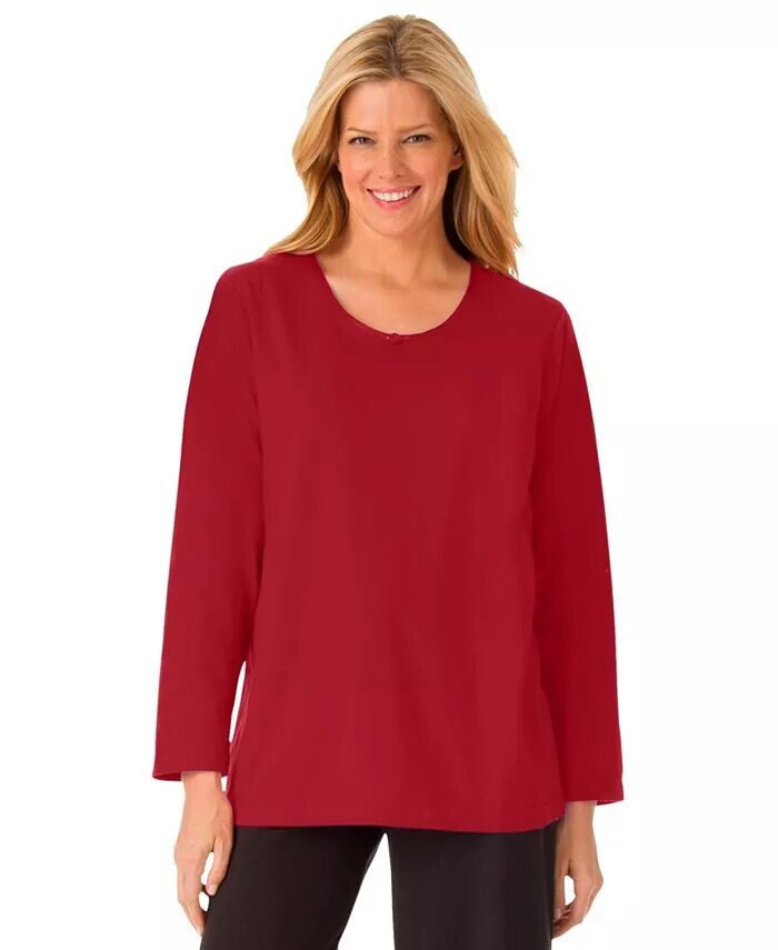 Футболка для сна с атласной отделкой больших размеров Dreams & Co., красный
Футболка для сна с атласной отделкой больших размеров Dreams & Co., красный