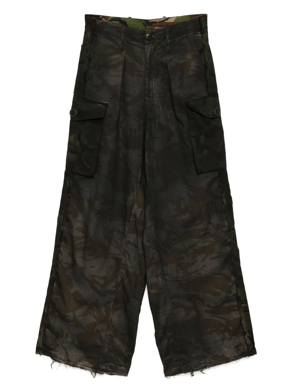 Брюки карго с камуфляжным принтом PROTOTYPES, зеленый
Брюки карго с камуфляжным принтом PROTOTYPES, зеленый