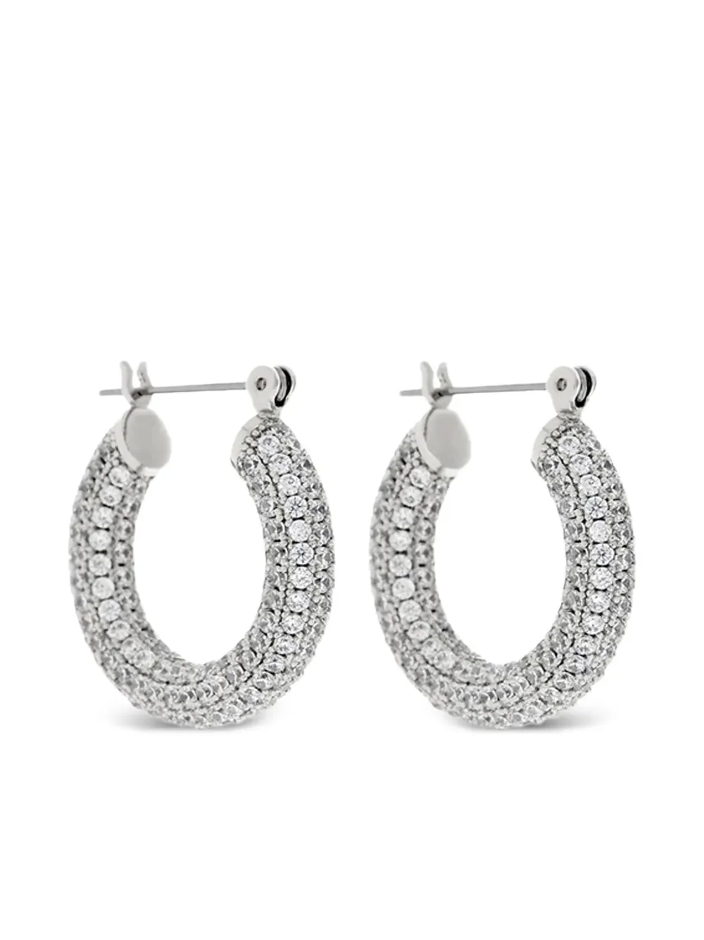 Серьги-кольца Baby Amalfi с паве Luv Aj, серебряный
Серьги-кольца Baby Amalfi с паве Luv Aj, серебряный