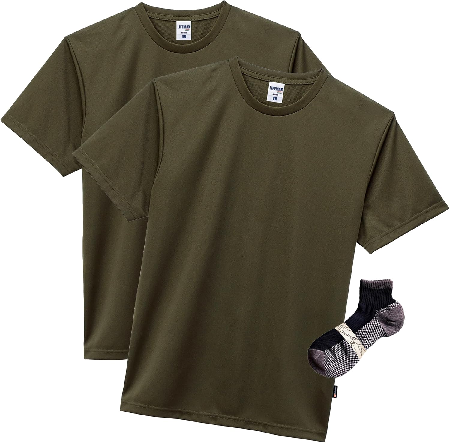 Футболка LIFEMAX унисекс для взрослых (обработка полизином для предотвращения запаха пота), хаки
Футболка LIFEMAX унисекс для взрослых (обработка полизином для предотвращения запаха пота), хаки