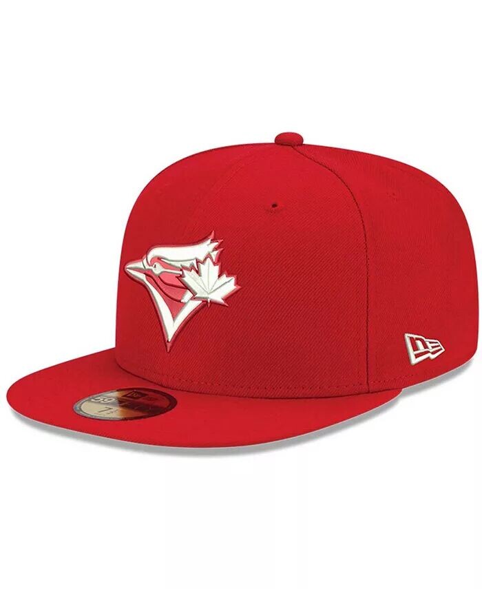 Мужская красная кепка с логотипом Toronto Blue Jays белая 59FIFTY New Era, красный
Мужская красная кепка с логотипом Toronto Blue Jays белая 59FIFTY New Era, красный
