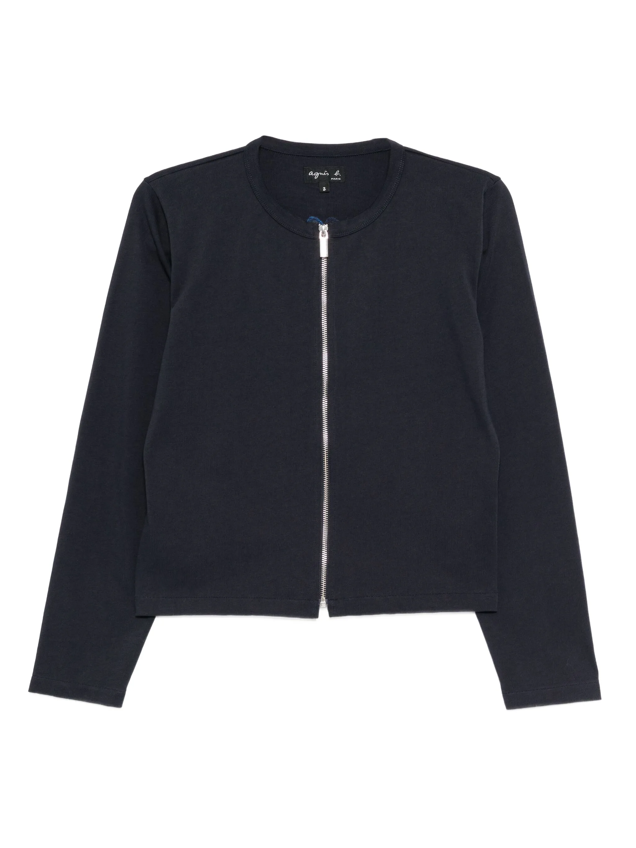 Толстовка с вышитым логотипом Agnès B., синий
Толстовка с вышитым логотипом Agnès B., синий