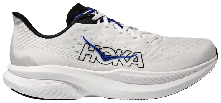 Кроссовки HOKA Mach 6 'White Ultramarine', белый
Кроссовки HOKA Mach 6 'White Ultramarine', белый