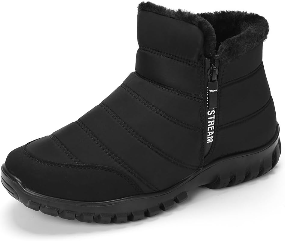 Мужские водонепроницаемые зимние походные снегоходные сапоги Hhhchpm с утеплителем, меховой подкладкой, застежкой-молнией, легкие высокие ботинки, черный
Мужские водонепроницаемые зимние походные снегоходные сапоги Hhhchpm с утеплителем, меховой подкладкой, застежкой-молнией, легкие высокие ботинки, черный