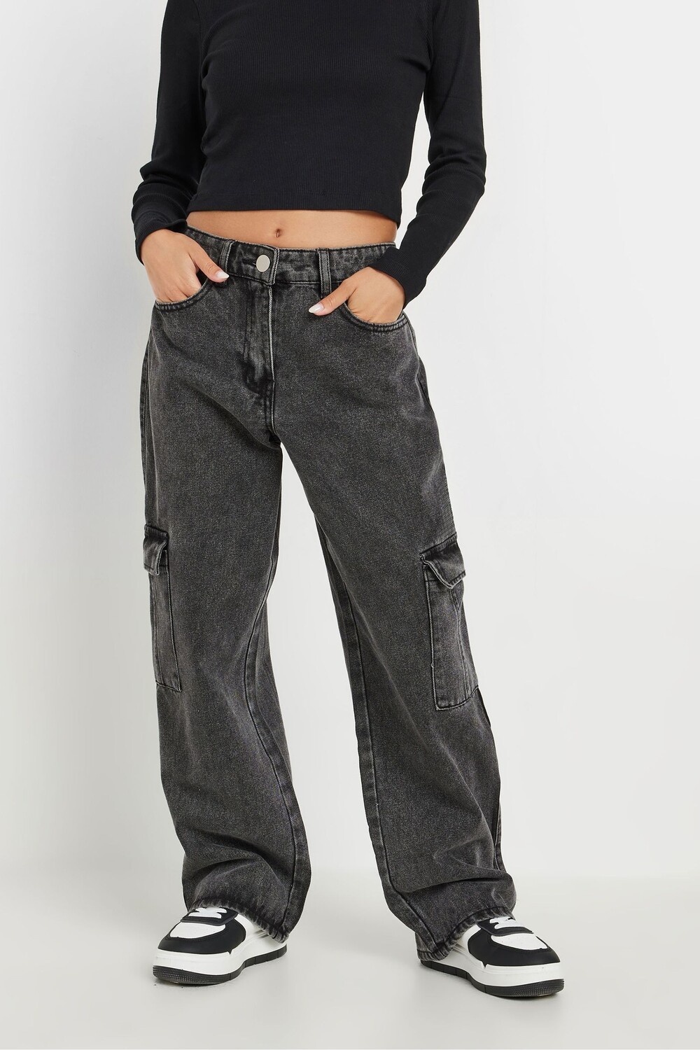 Джинсы карго Pixiegirl Petite, черный
Джинсы карго Pixiegirl Petite, черный