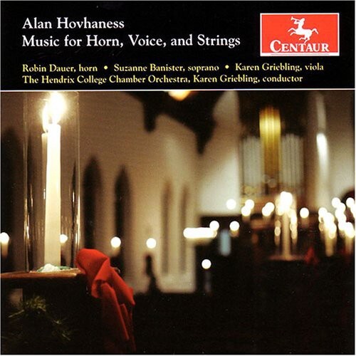 CD диск Hovhaness / Dauer / Banister / Griebling: Music for Horn Voice & Strings
CD диск Hovhaness / Dauer / Banister / Griebling: Music for Horn Voice & Strings