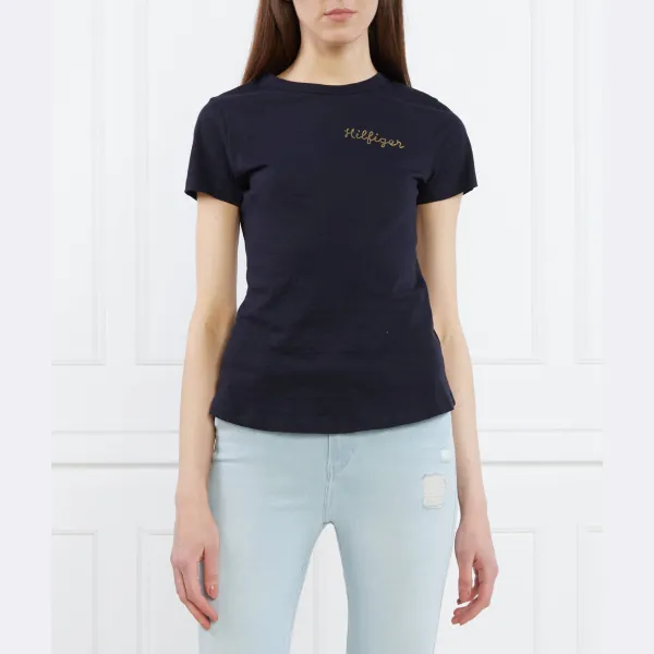 Облегающая футболка Tommy Hilfiger, синий
Облегающая футболка Tommy Hilfiger, синий
