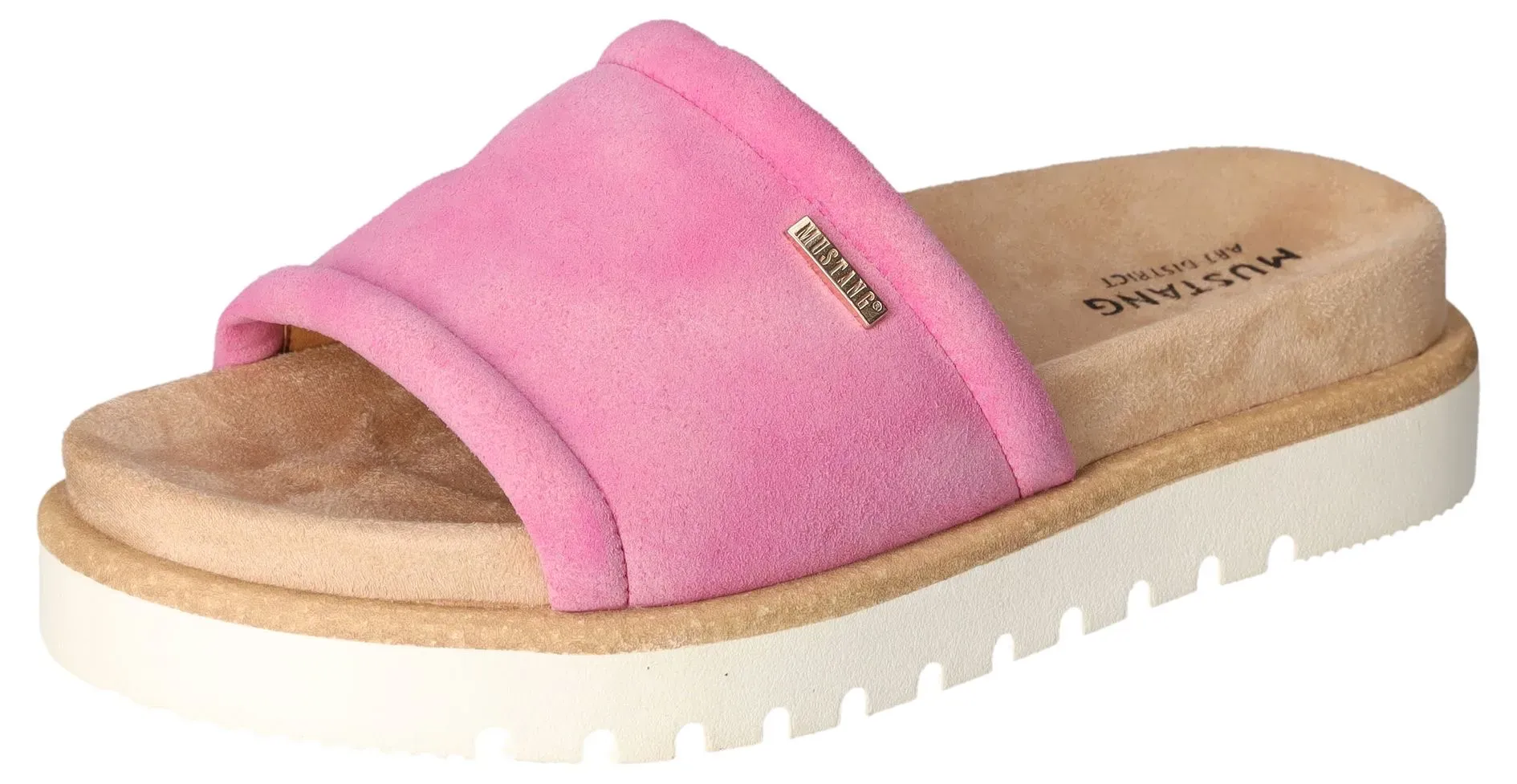 Mustang Shoes Мюли, летние туфли, тапочки, шлепанцы для бассейна на подошве на платформе, розовый
Mustang Shoes Мюли, летние туфли, тапочки, шлепанцы для бассейна на подошве на платформе, розовый