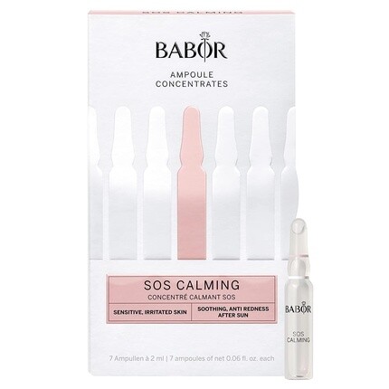 BABOR SOS Calming Ampoule Serum Concentrates Успокаивающая сыворотка для раздраженной кожи, 7-дневное лечение
BABOR SOS Calming Ampoule Serum Concentrates Успокаивающая сыворотка для раздраженной кожи, 7-дневное лечение