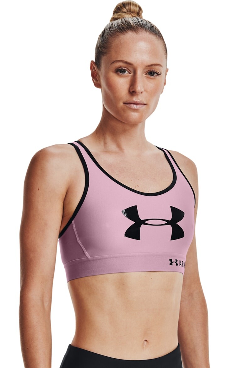Спортивное компрессионное бюстье средней длины с замочной скважиной Under Armour, черный
Спортивное компрессионное бюстье средней длины с замочной скважиной Under Armour, черный