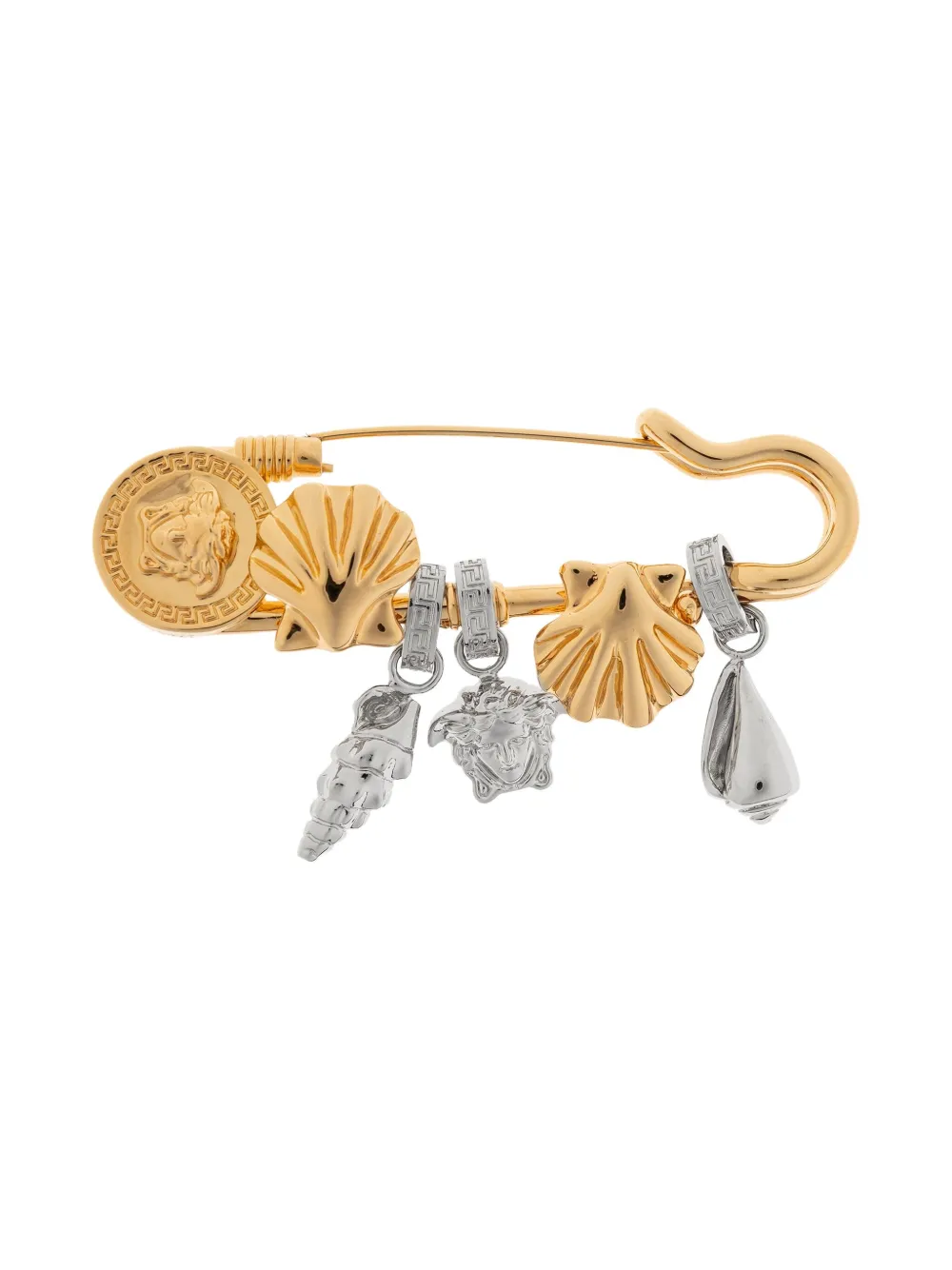 Брошь Crystal Icons De La Mer VERSACE, золотой
Брошь Crystal Icons De La Mer VERSACE, золотой