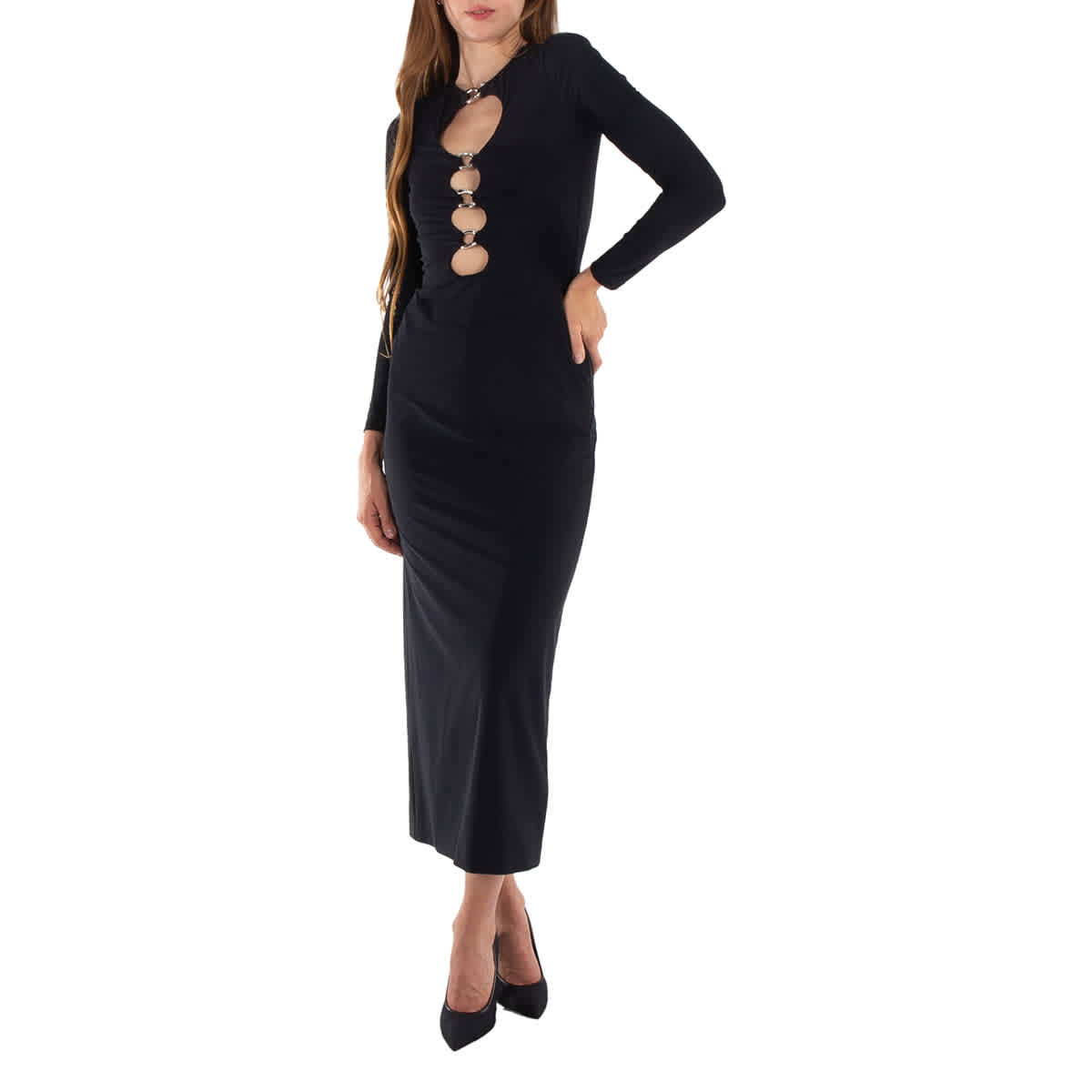 Платье Burberry Corrine с открытой спиной, черный
Платье Burberry Corrine с открытой спиной, черный