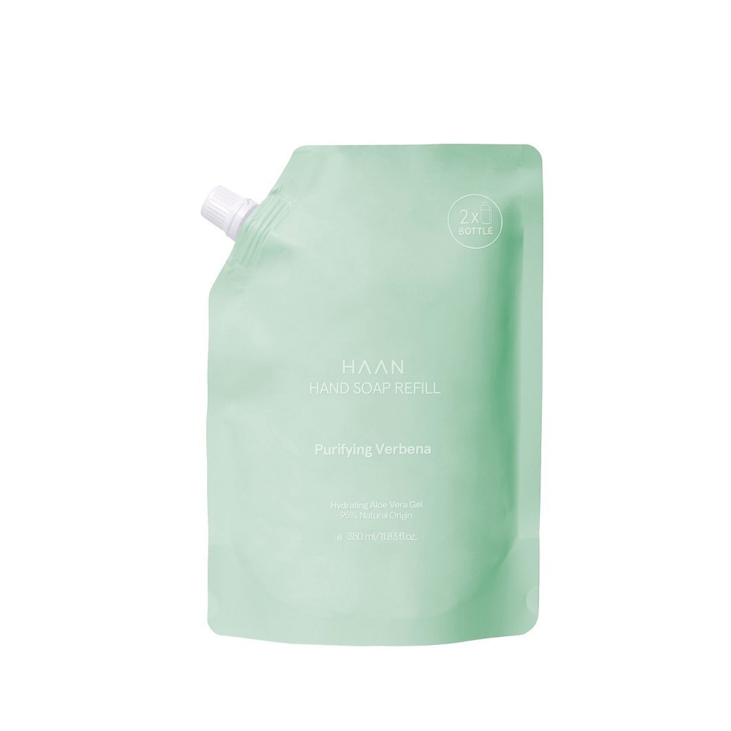 Мыло hand soap refill purifying verbena Haan, объем 350 мл.
Мыло hand soap refill purifying verbena Haan, объем 350 мл.