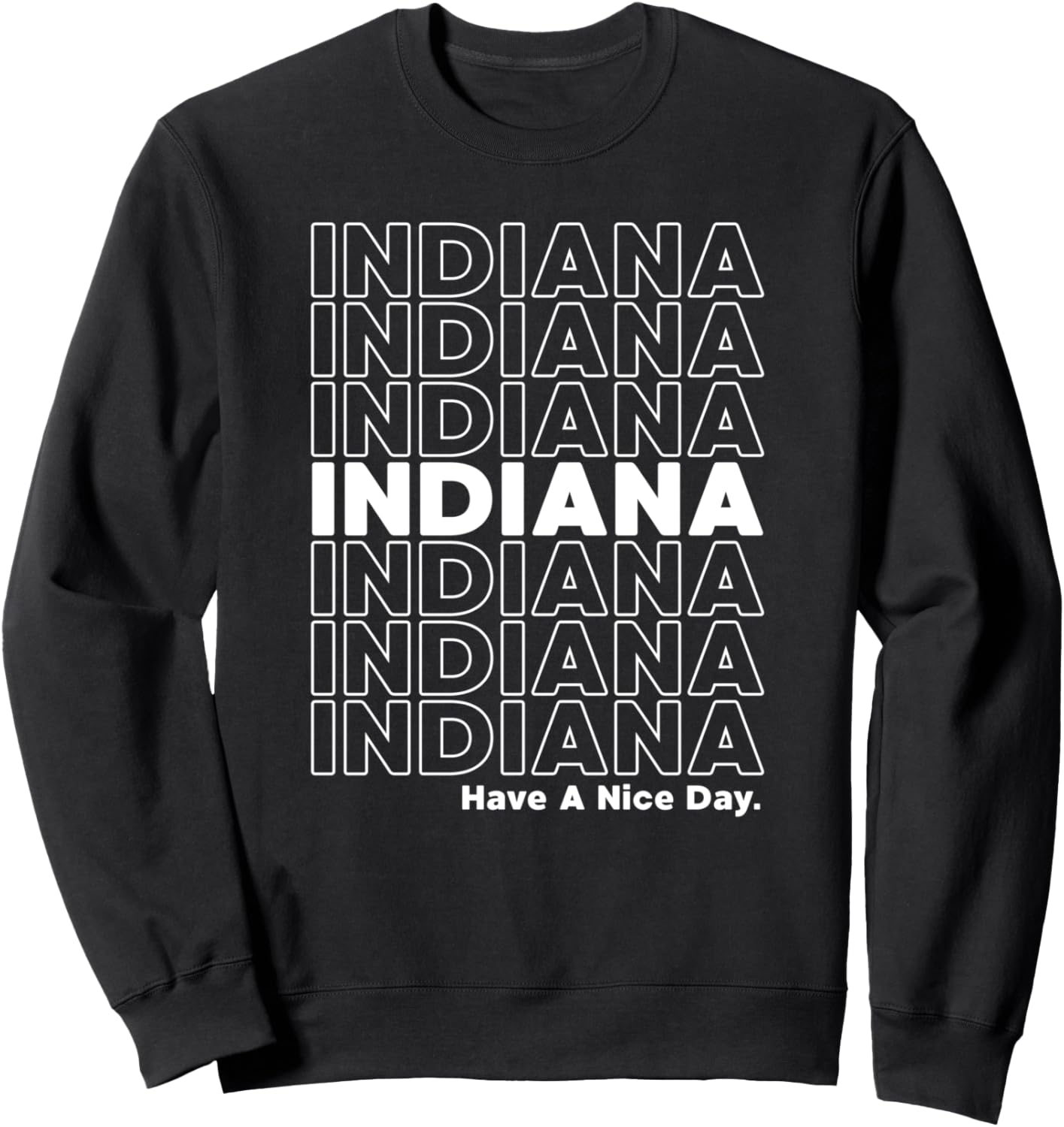 Забавная толстовка с надписью «Спасибо, штат Индиана» в подарок State Grown Gifts: Indiana, черный
Забавная толстовка с надписью «Спасибо, штат Индиана» в подарок State Grown Gifts: Indiana, черный